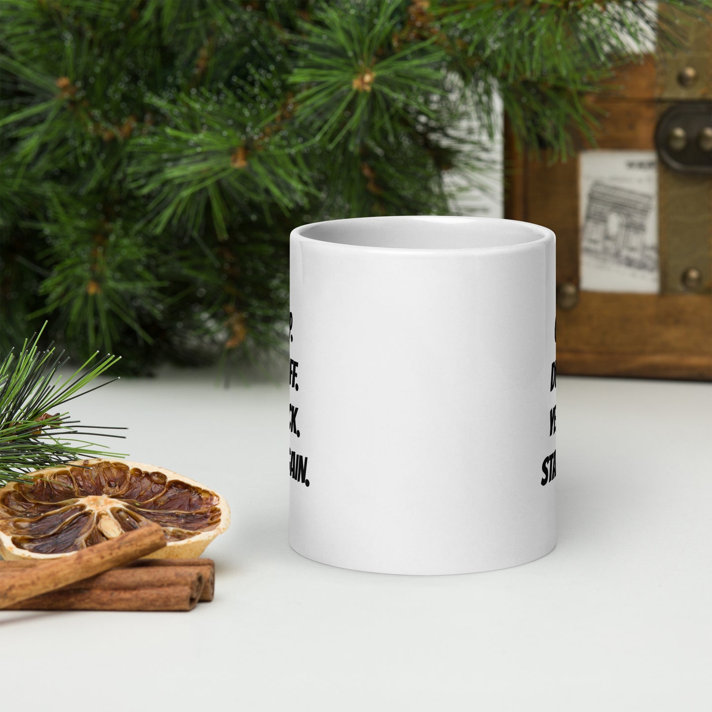 Get up Dust off Mug
