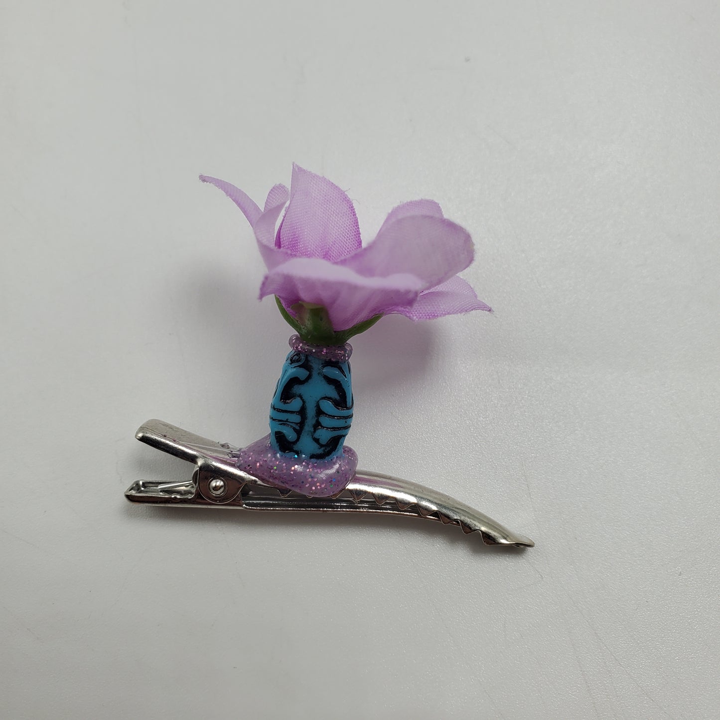 Pink Flower Clip V1