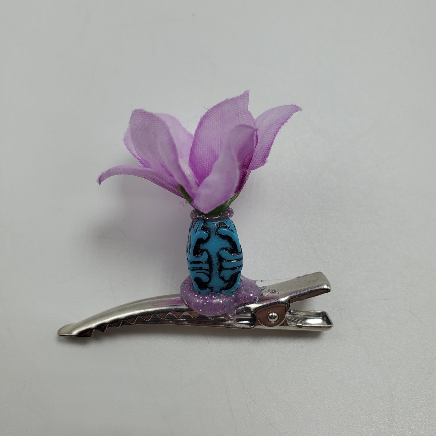 Pink Flower Clip V1